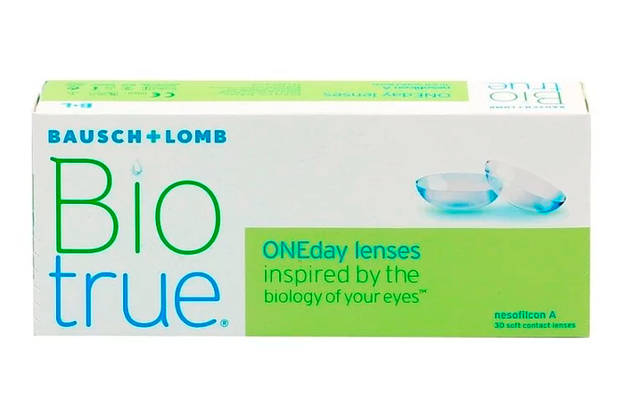 Контактные линзы BIOTRUE ONEDay (30 линз)